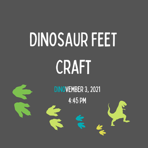 Dinosaur Feet Craft 